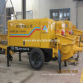 best price small concrete pump 15m3/h output with high classic Power, hydraulic, pumping, Lubrication, cooling system